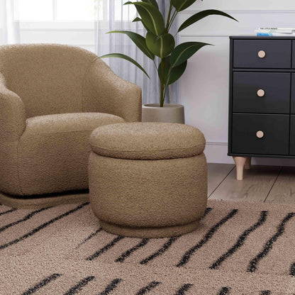 BabylettoBabyletto Enoki Storage Ottoman in BoucleBabysupermarket