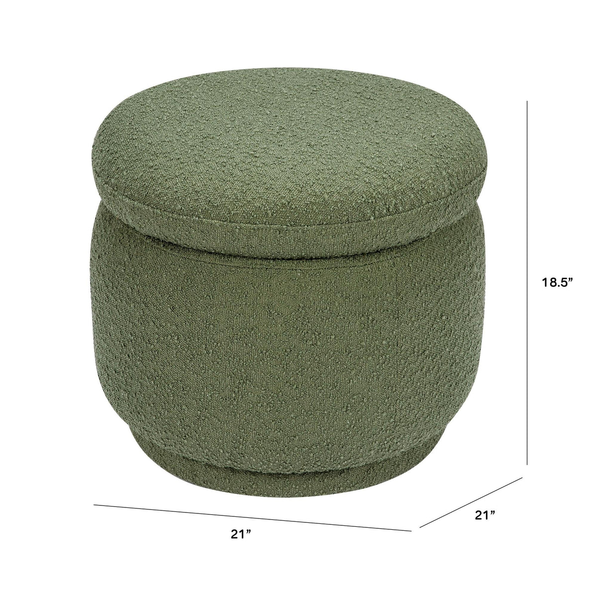 BabylettoBabyletto Enoki Storage Ottoman in BoucleBabysupermarket