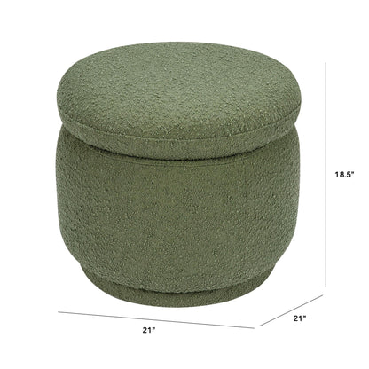 BabylettoBabyletto Enoki Storage Ottoman in BoucleBabysupermarket