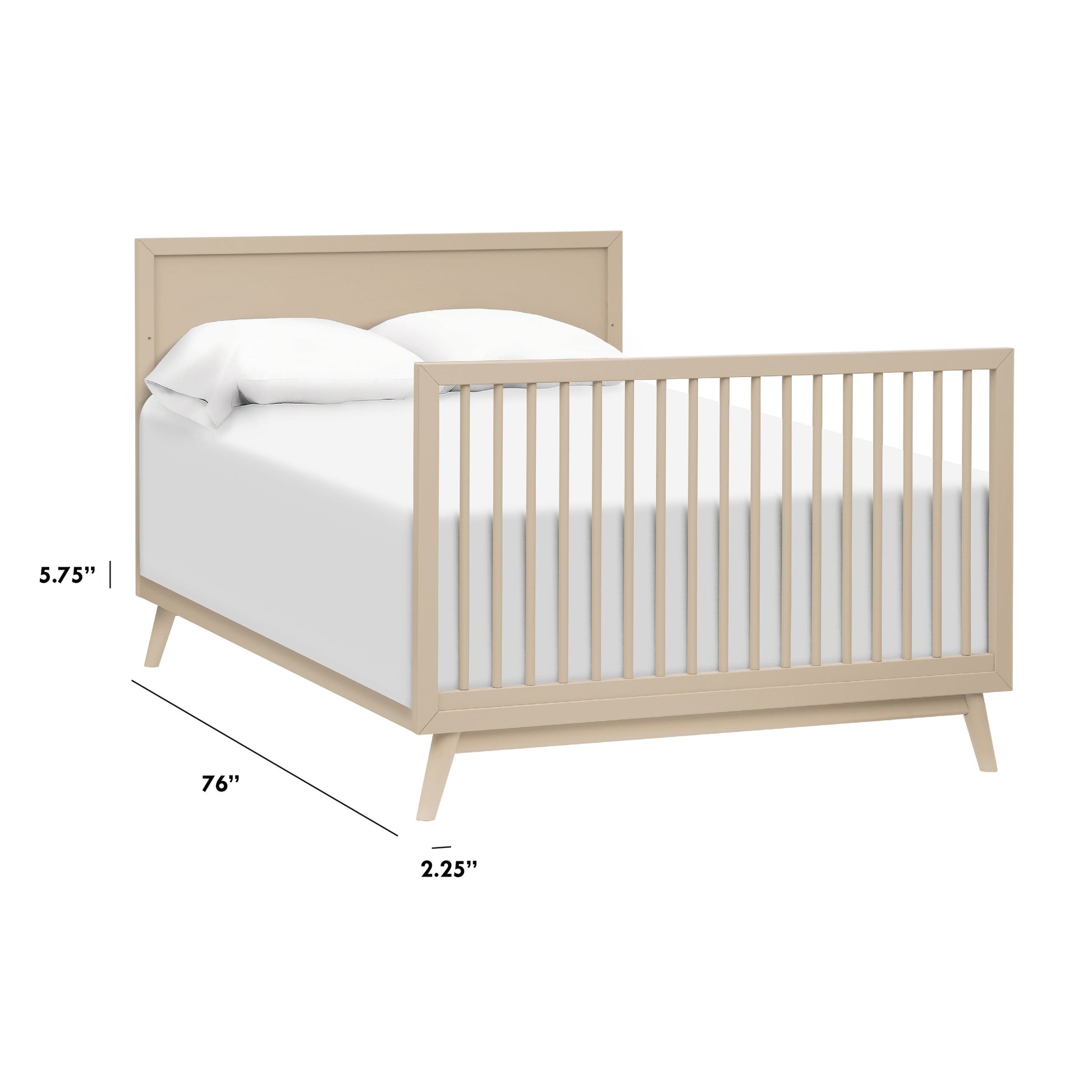 Babyletto Conversion Kits Warm White Babyletto Full Size Bed Conversion Kit (M7689)