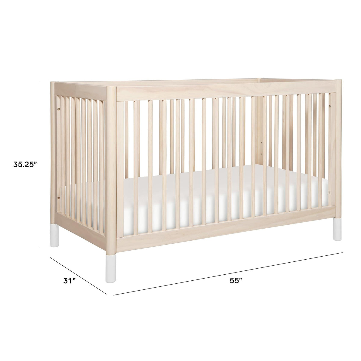 BabylettoBabyletto Gelato 4-in-1 Convertible Crib with Toddler Bed Conversion KitBabysupermarket