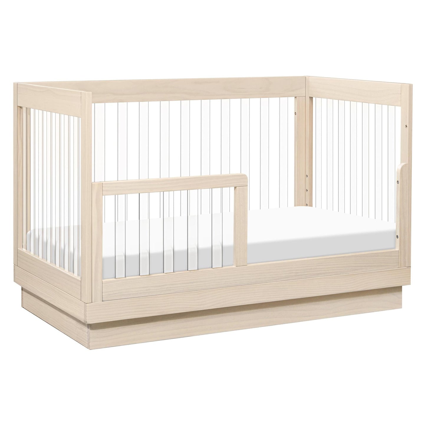 BabylettoBabyletto Harlow Acrylic 3-in-1 Convertible Crib with Toddler Bed Conversion KitBabysupermarket