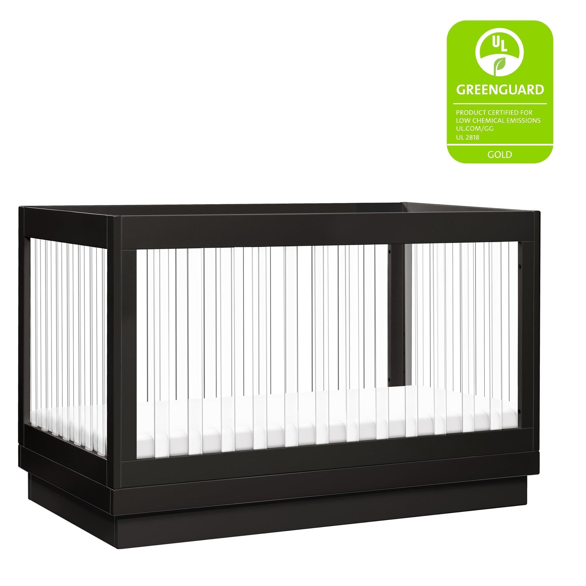 BabylettoBabyletto Harlow Acrylic 3-in-1 Convertible Crib with Toddler Bed Conversion KitBabysupermarket