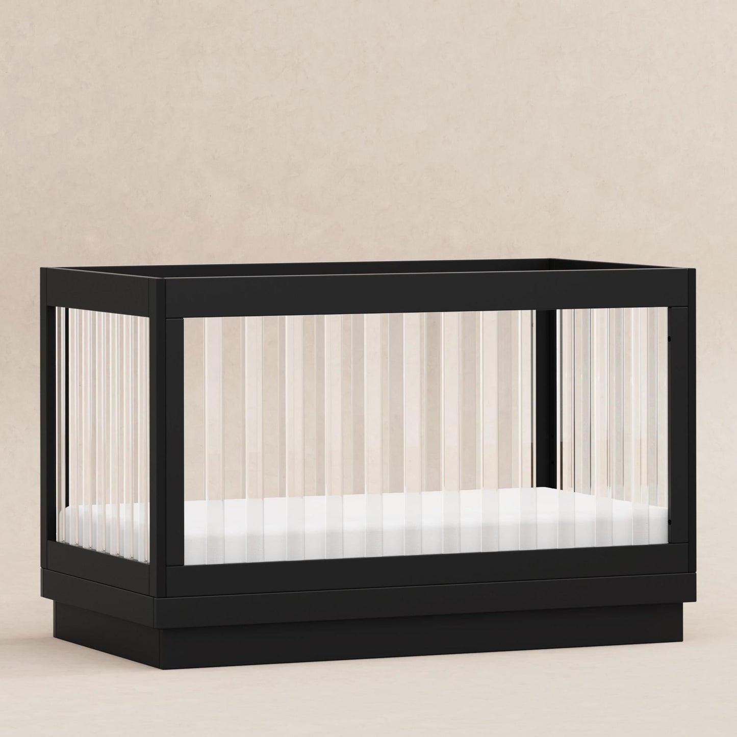 BabylettoBabyletto Harlow Acrylic 3-in-1 Convertible Crib with Toddler Bed Conversion KitBabysupermarket