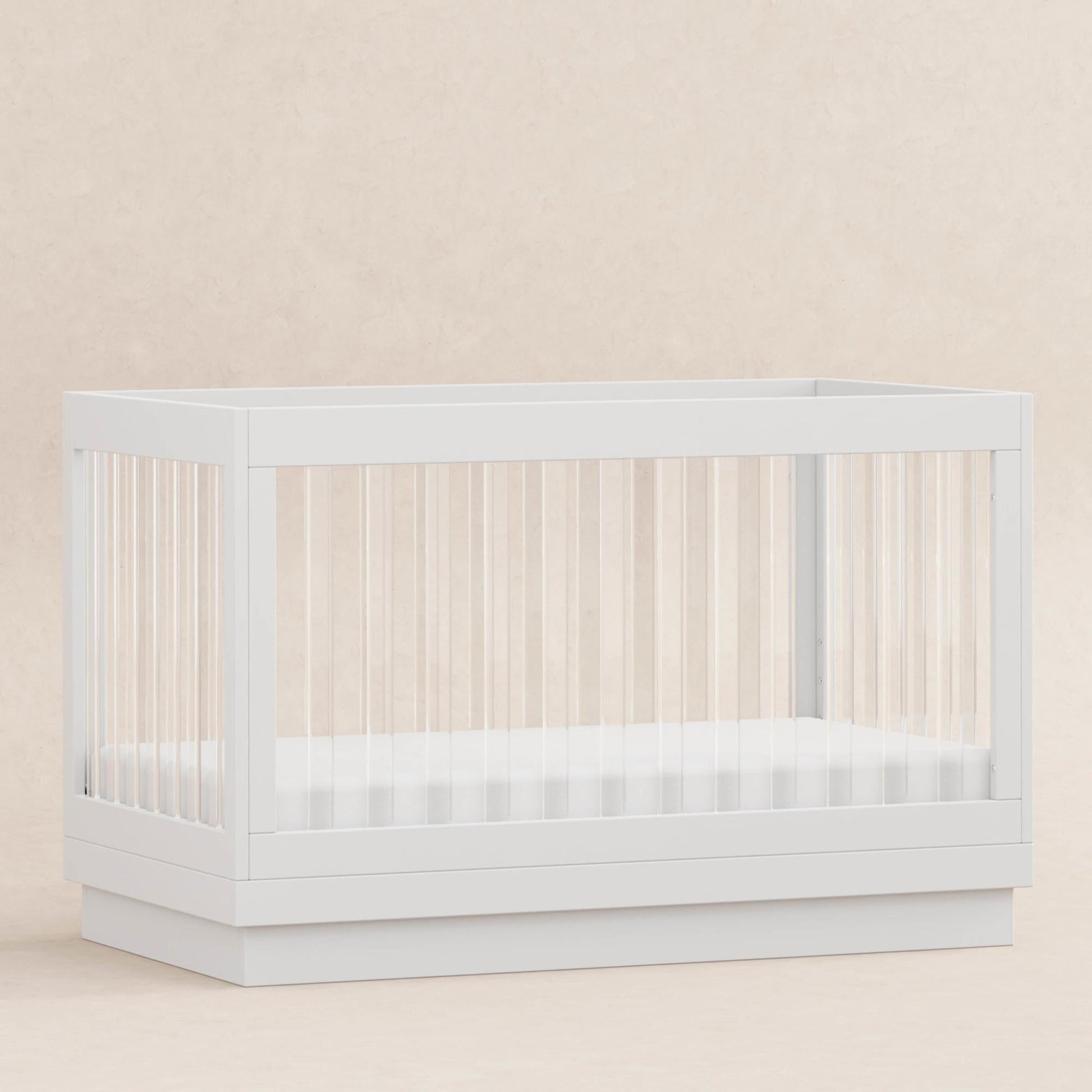 BabylettoBabyletto Harlow Acrylic 3-in-1 Convertible Crib with Toddler Bed Conversion KitBabysupermarket