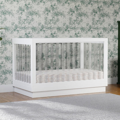 BabylettoBabyletto Harlow Acrylic 3-in-1 Convertible Crib with Toddler Bed Conversion KitBabysupermarket