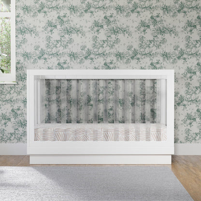 BabylettoBabyletto Harlow Acrylic 3-in-1 Convertible Crib with Toddler Bed Conversion KitBabysupermarket