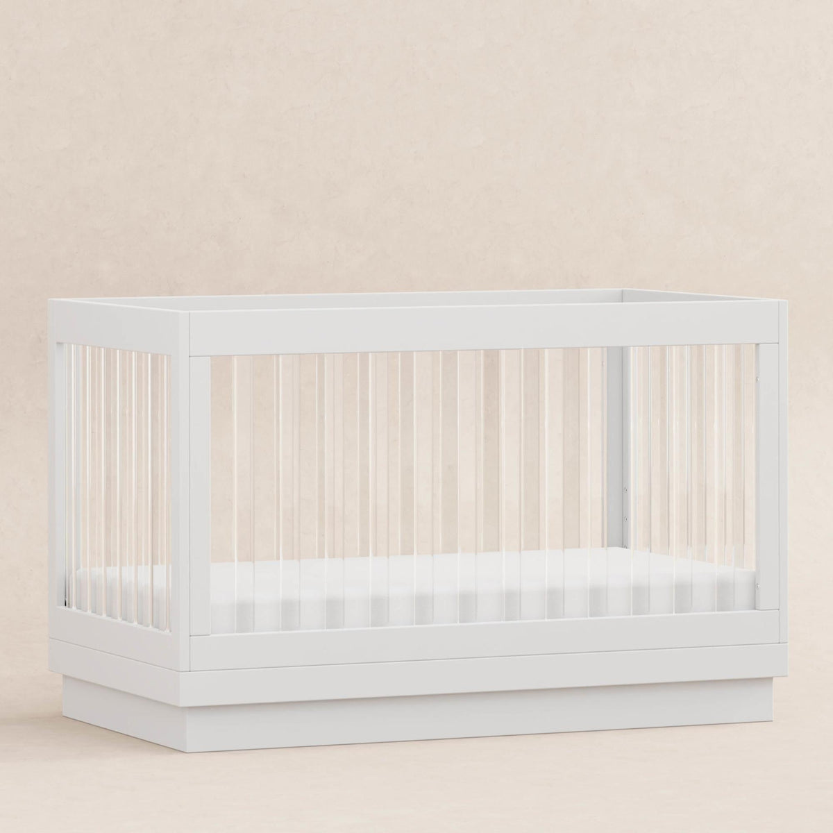 BabylettoBabyletto Harlow Acrylic 3-in-1 Convertible Crib with Toddler Bed Conversion KitBabysupermarket