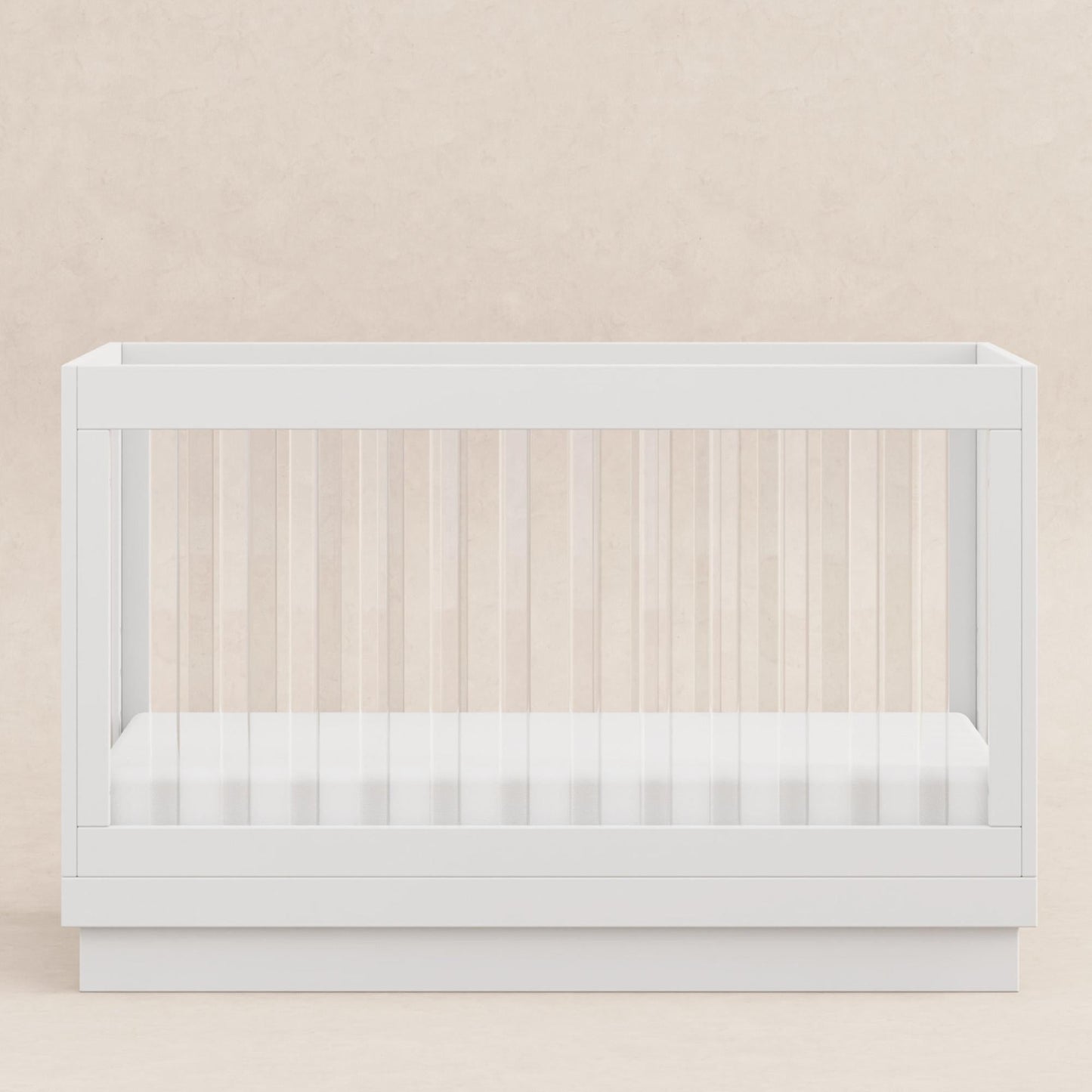 BabylettoBabyletto Harlow Acrylic 3-in-1 Convertible Crib with Toddler Bed Conversion KitBabysupermarket