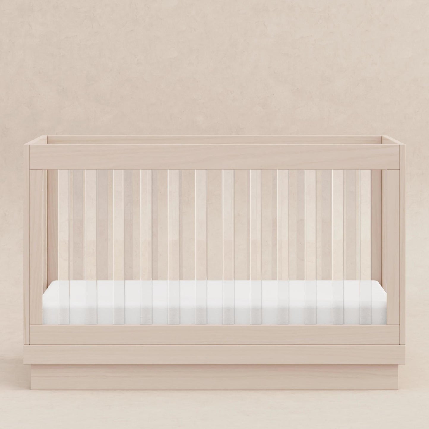 BabylettoBabyletto Harlow Acrylic 3-in-1 Convertible Crib with Toddler Bed Conversion KitBabysupermarket