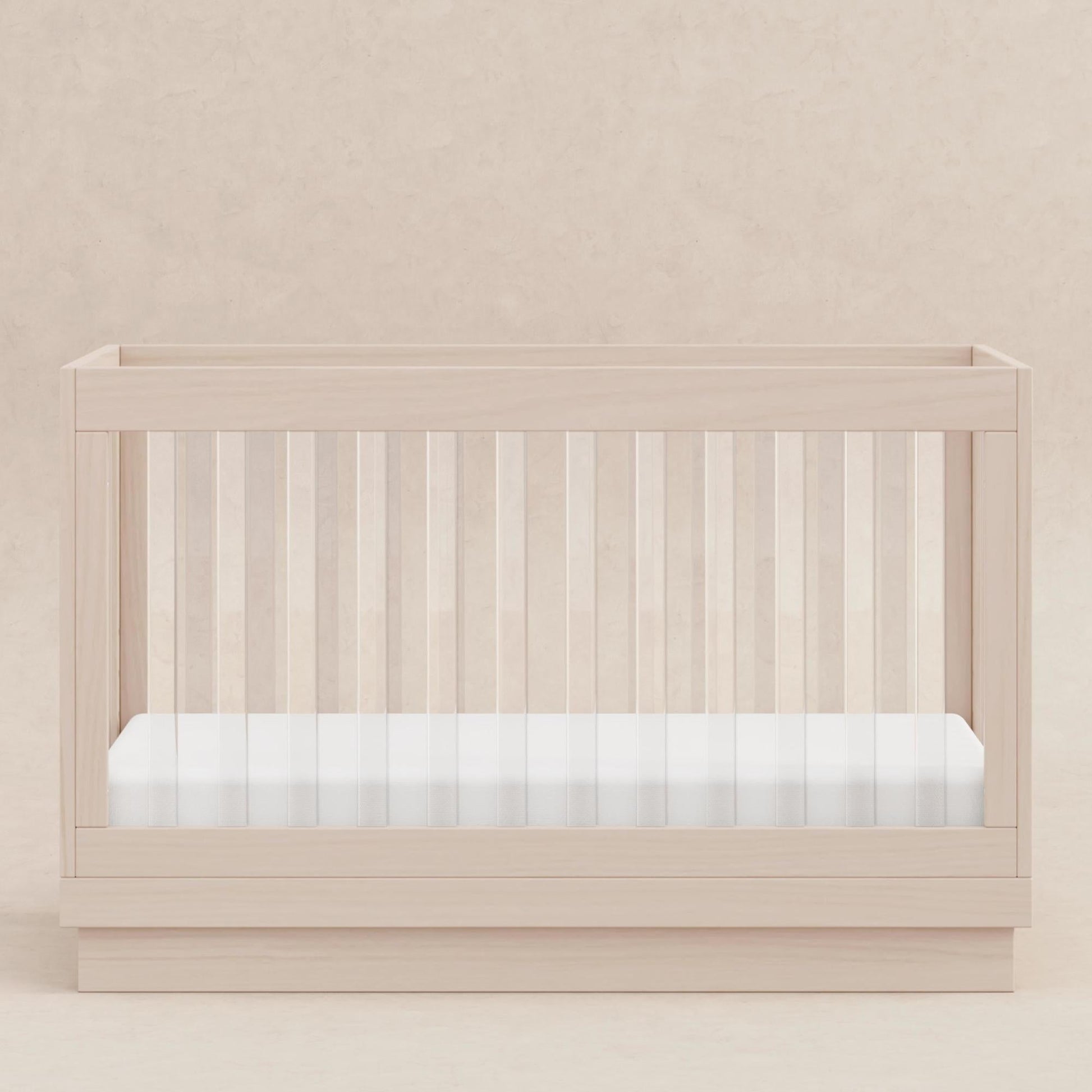 BabylettoBabyletto Harlow Acrylic 3-in-1 Convertible Crib with Toddler Bed Conversion KitBabysupermarket