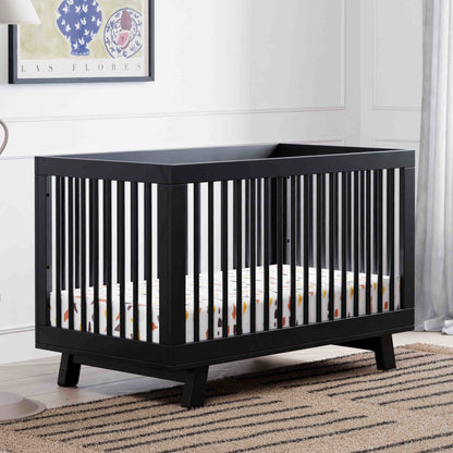 Babyletto Cribs Washed Natural Babyletto Hudson 3-in-1 Convertible Crib with Toddler Bed Conversion Kit