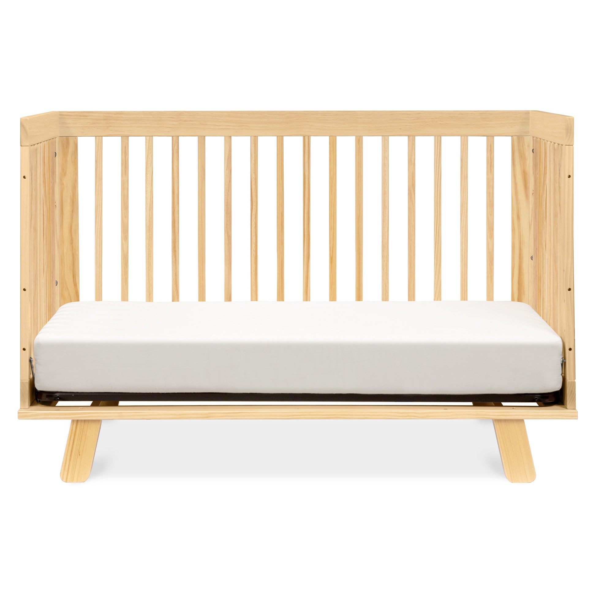 Babyletto Cribs Washed Natural Babyletto Hudson 3-in-1 Convertible Crib with Toddler Bed Conversion Kit
