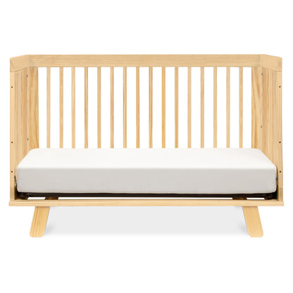 Babyletto Cribs Washed Natural Babyletto Hudson 3-in-1 Convertible Crib with Toddler Bed Conversion Kit