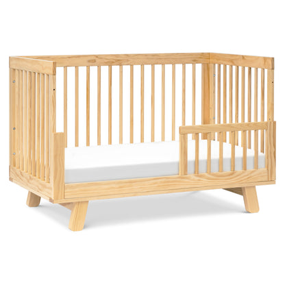 Babyletto Cribs Washed Natural Babyletto Hudson 3-in-1 Convertible Crib with Toddler Bed Conversion Kit