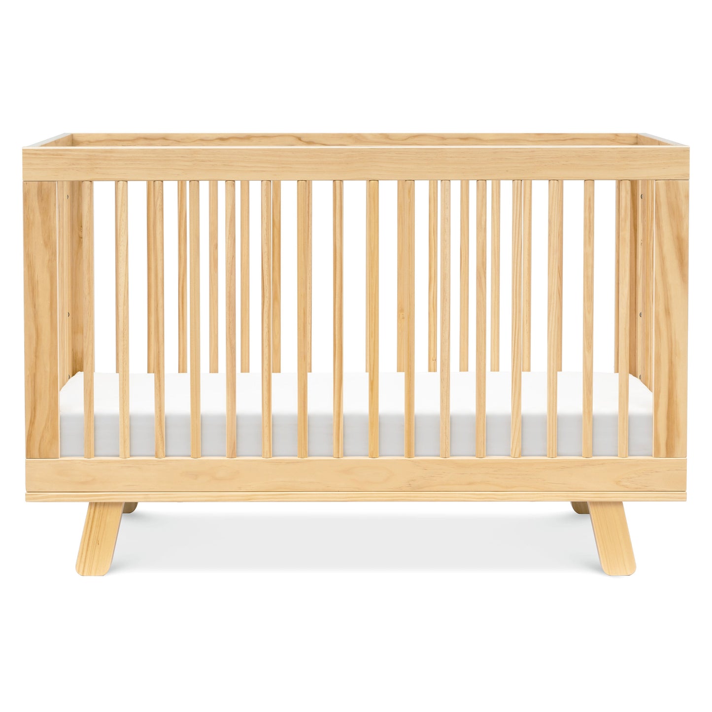 Babyletto Cribs Washed Natural Babyletto Hudson 3-in-1 Convertible Crib with Toddler Bed Conversion Kit
