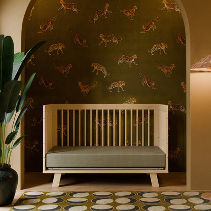 Babyletto Cribs Washed Natural Babyletto Hudson 3-in-1 Convertible Crib with Toddler Bed Conversion Kit