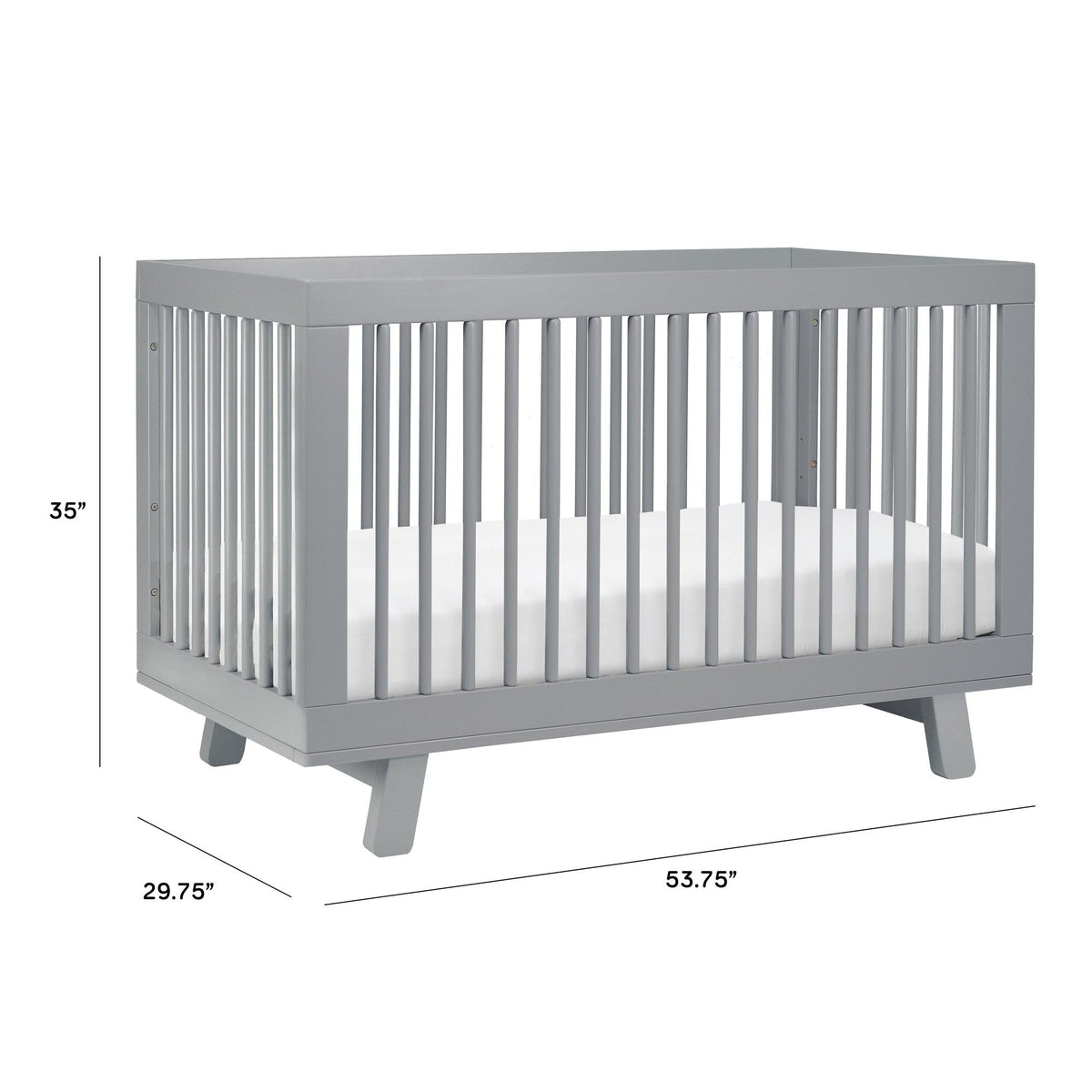 BabylettoBabyletto Hudson 3-in-1 Convertible Crib with Toddler Bed Conversion KitBabysupermarket