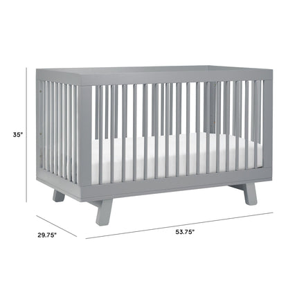 BabylettoBabyletto Hudson 3-in-1 Convertible Crib with Toddler Bed Conversion KitBabysupermarket