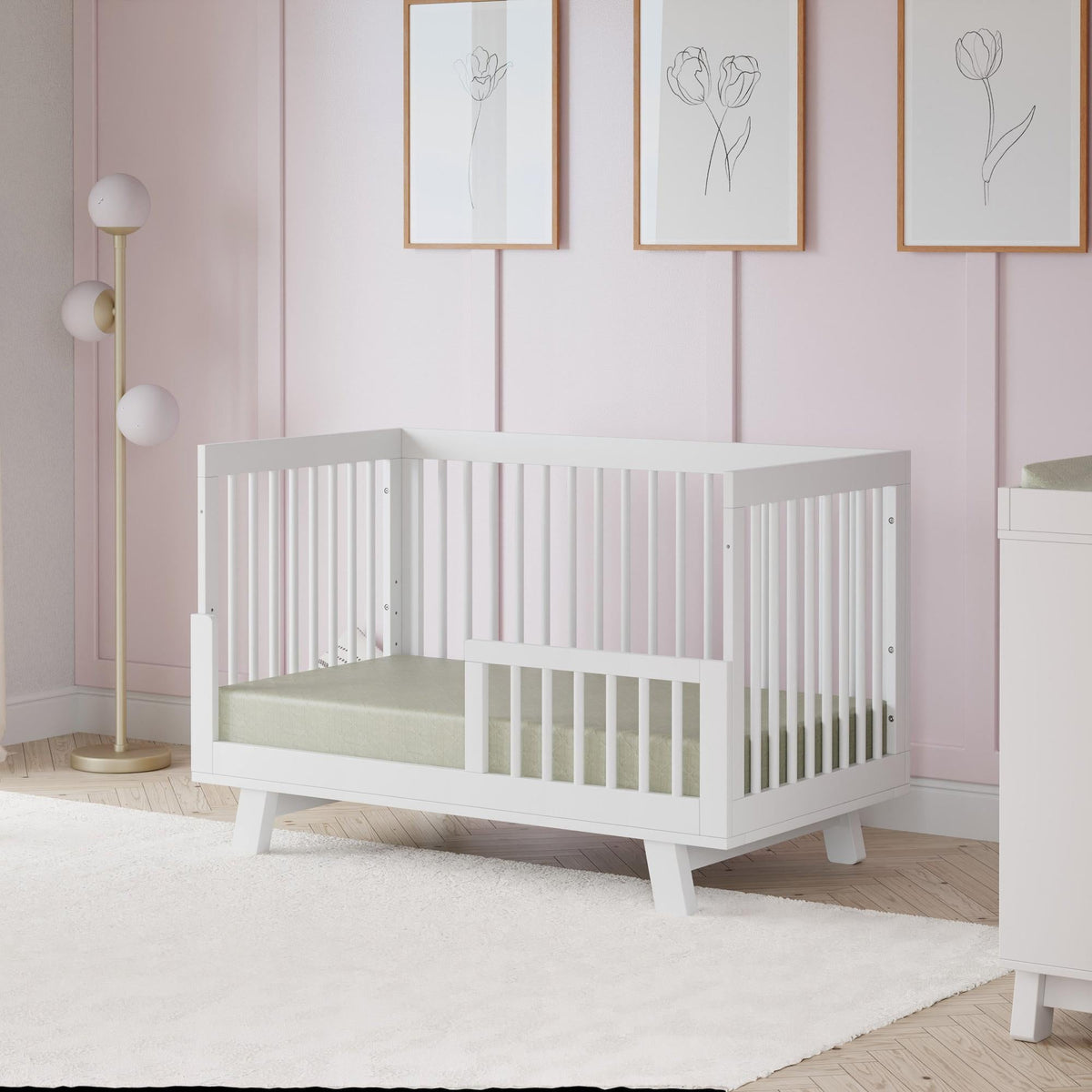 BabylettoBabyletto Hudson 3-in-1 Convertible Crib with Toddler Bed Conversion KitBabysupermarket