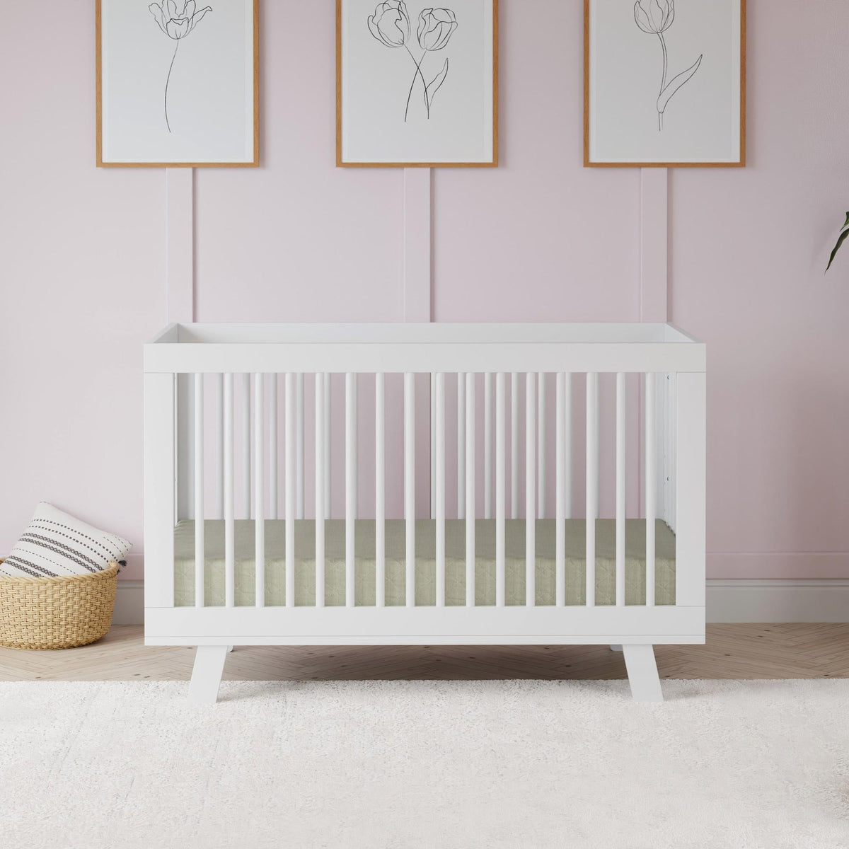 BabylettoBabyletto Hudson 3-in-1 Convertible Crib with Toddler Bed Conversion KitBabysupermarket