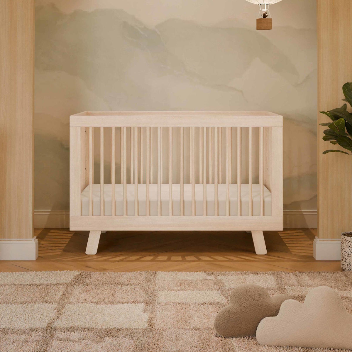 BabylettoBabyletto Hudson 3-in-1 Convertible Crib with Toddler Bed Conversion KitBabysupermarket
