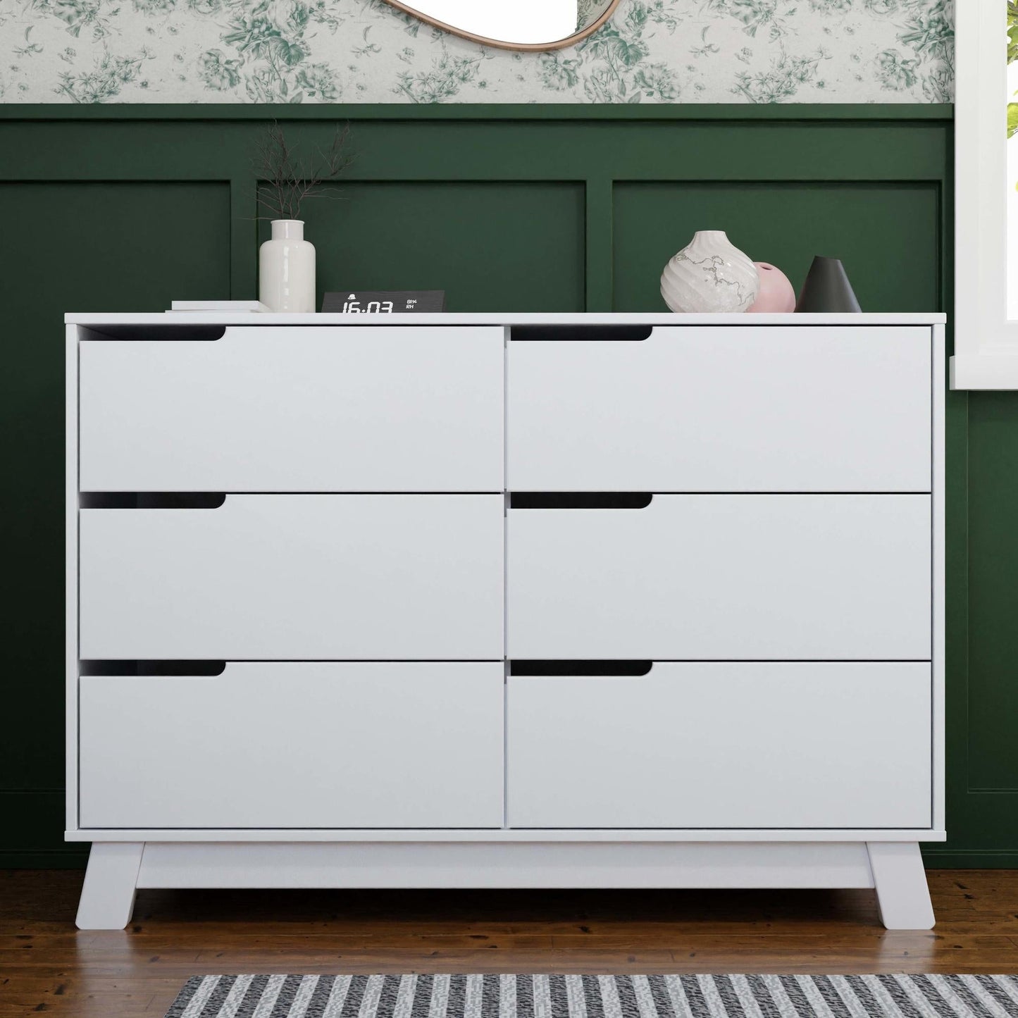 BabylettoBabyletto Hudson 6-Drawer Double DresserBabysupermarket