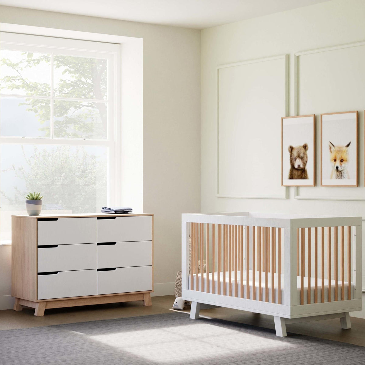 Babyletto Dressers Babyletto Hudson 6-Drawer Double Dresser