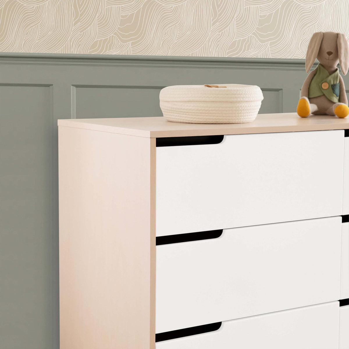 Babyletto Dressers Babyletto Hudson 6-Drawer Double Dresser