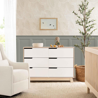 Babyletto Dressers Babyletto Hudson 6-Drawer Double Dresser