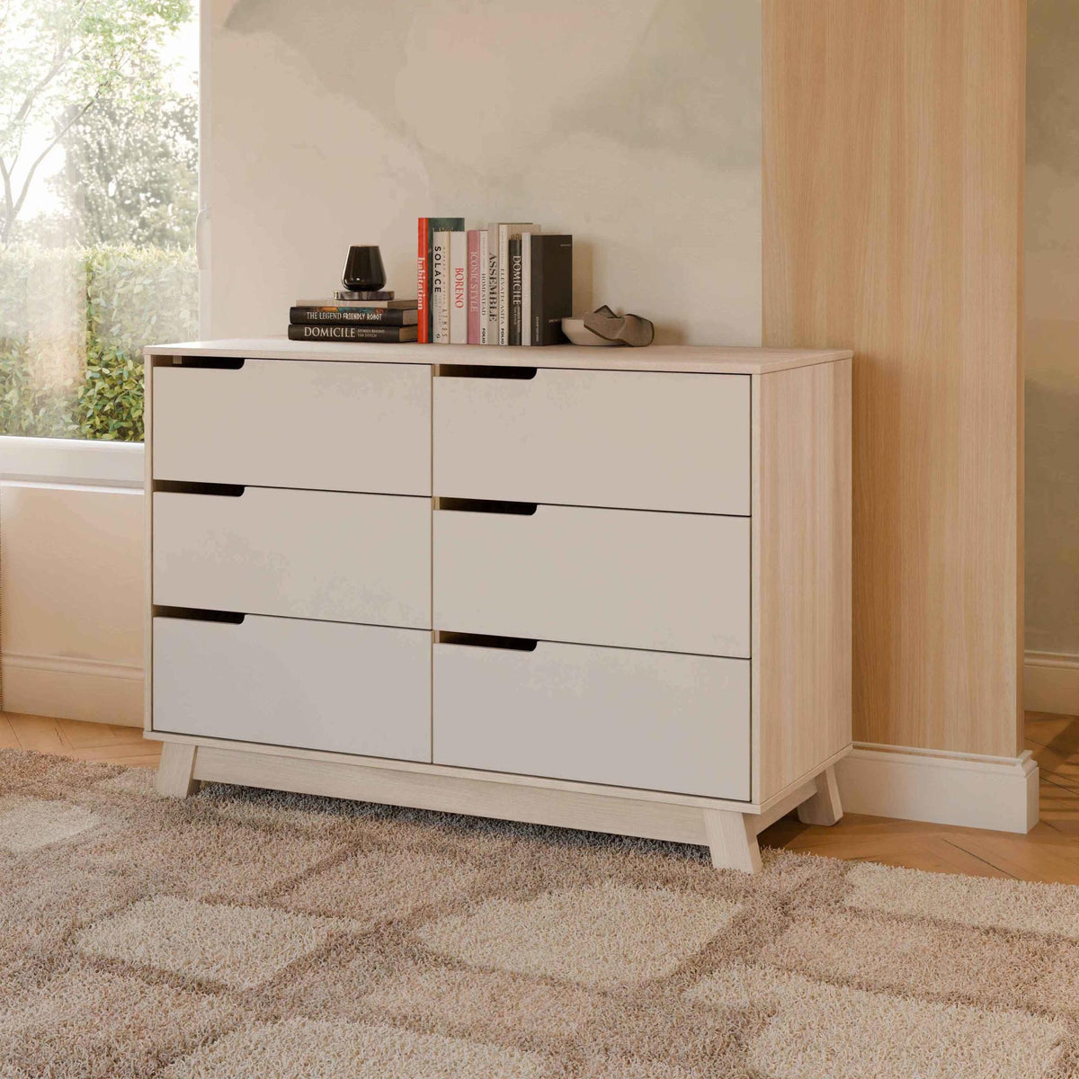 Babyletto Dressers Babyletto Hudson 6-Drawer Double Dresser