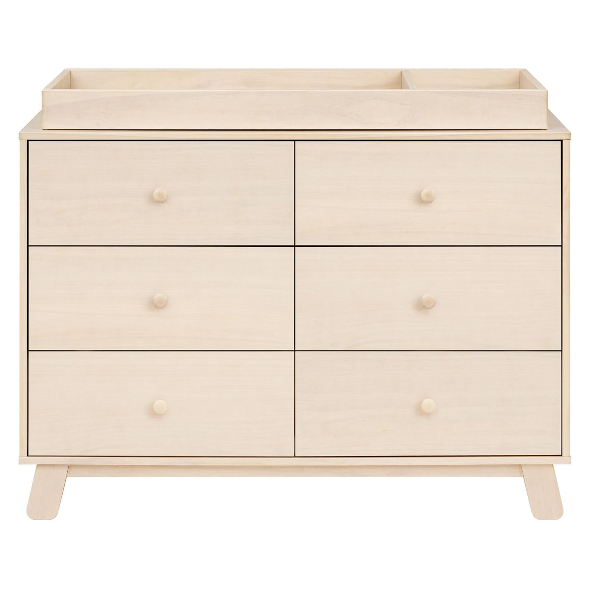 Babyletto Dressers Babyletto Hudson Modern 6-Drawer Double Dresser