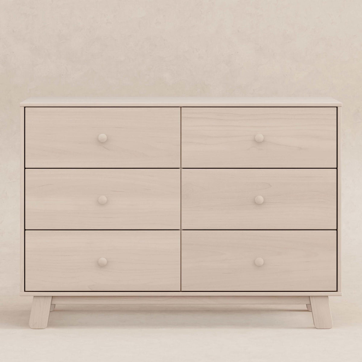 Babyletto Dressers Babyletto Hudson Modern 6-Drawer Double Dresser
