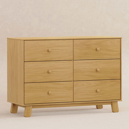 Babyletto Dressers Babyletto Hudson Modern 6-Drawer Double Dresser