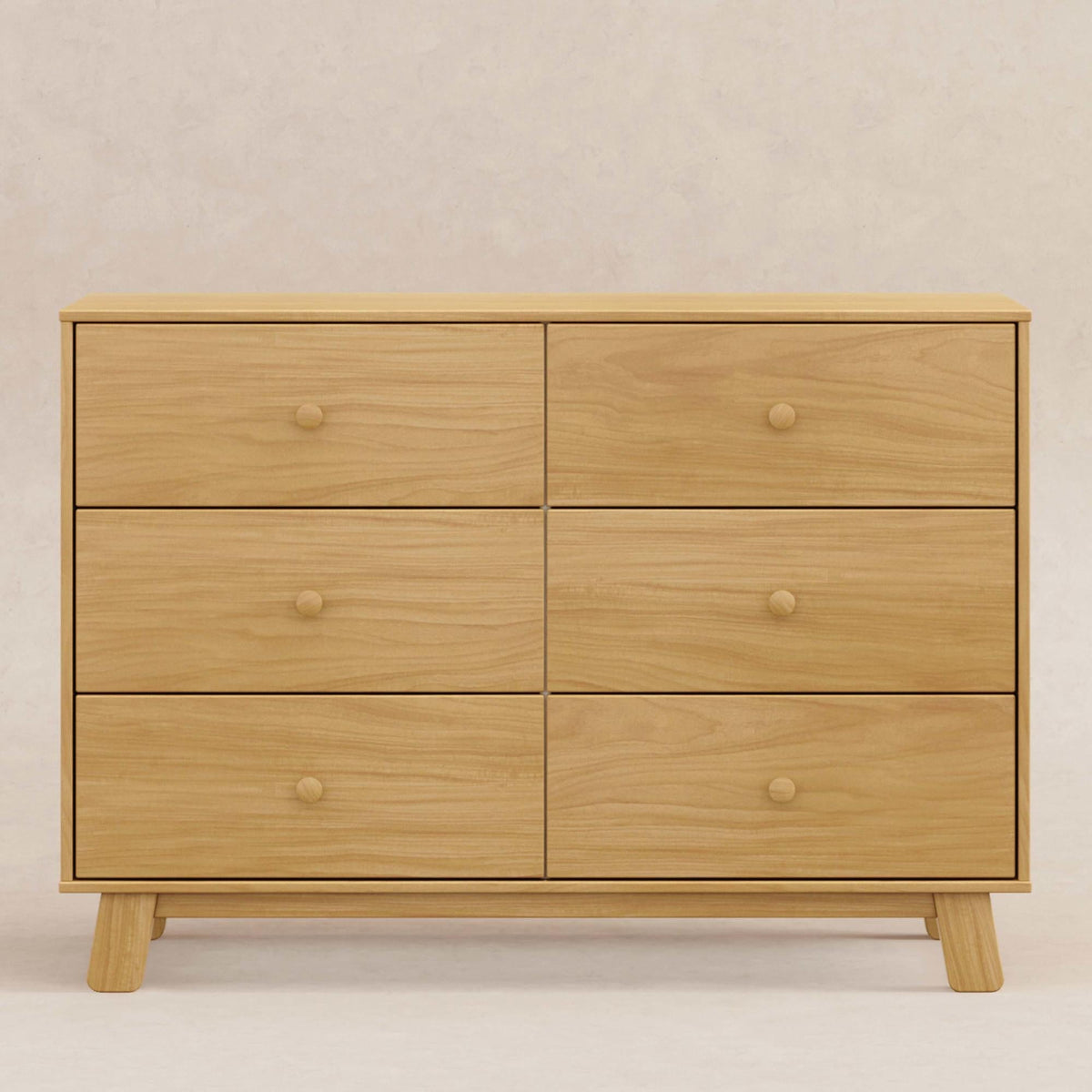 Babyletto Dressers Babyletto Hudson Modern 6-Drawer Double Dresser