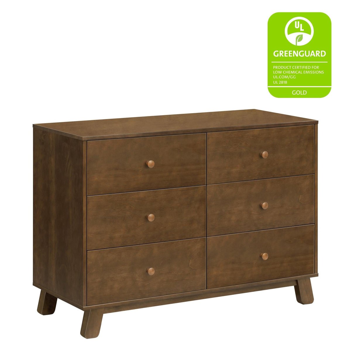 Babyletto Dressers Babyletto Hudson Modern 6-Drawer Double Dresser