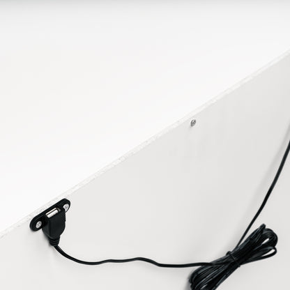 Babyletto Nightstands Washed Natural / White Babyletto Hudson Nightstand with USB Port