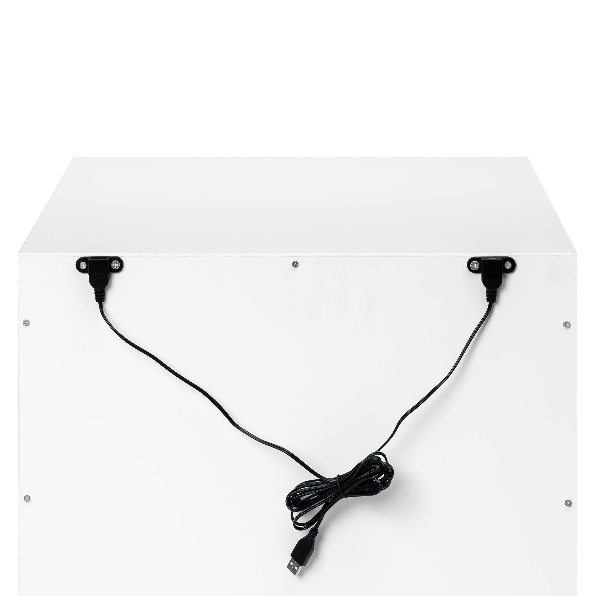 Babyletto Nightstands Washed Natural / White Babyletto Hudson Nightstand with USB Port