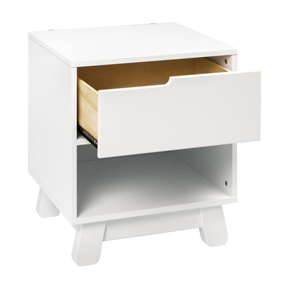 Babyletto Nightstands Washed Natural / White Babyletto Hudson Nightstand with USB Port