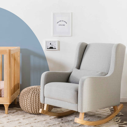 Babyletto Gliders & Rockers Performance Dijon Eco-Twill Babyletto Kai Rocker in Eco-Performance Fabric | Water Repellent & Stain Resistant