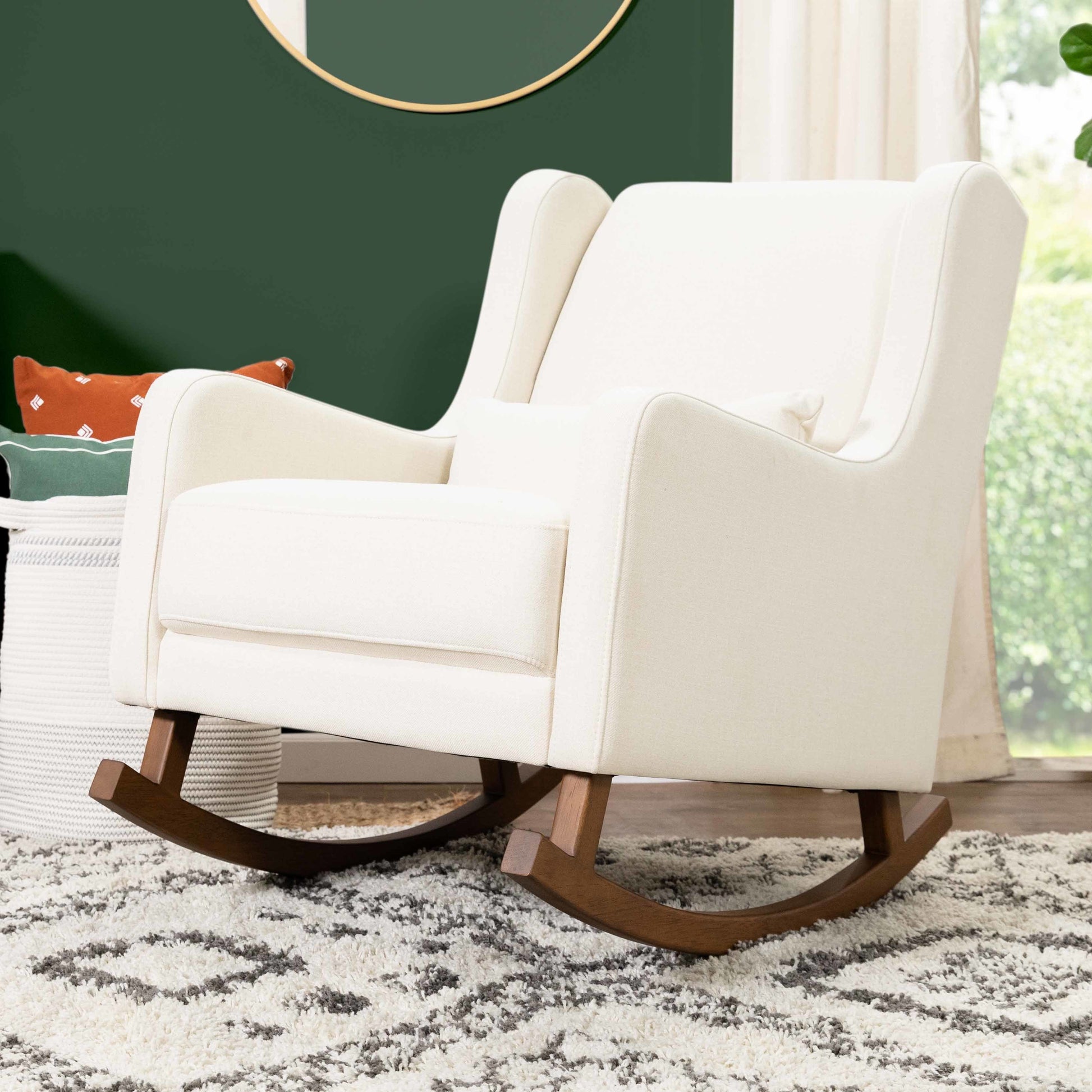 Babyletto Gliders & Rockers Performance Dijon Eco-Twill Babyletto Kai Rocker in Eco-Performance Fabric | Water Repellent & Stain Resistant