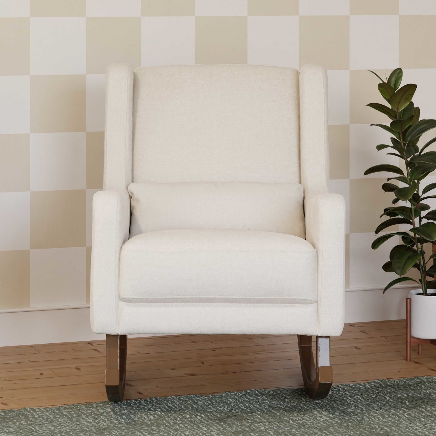 Babyletto Gliders & Rockers Performance Dijon Eco-Twill Babyletto Kai Rocker in Eco-Performance Fabric | Water Repellent & Stain Resistant