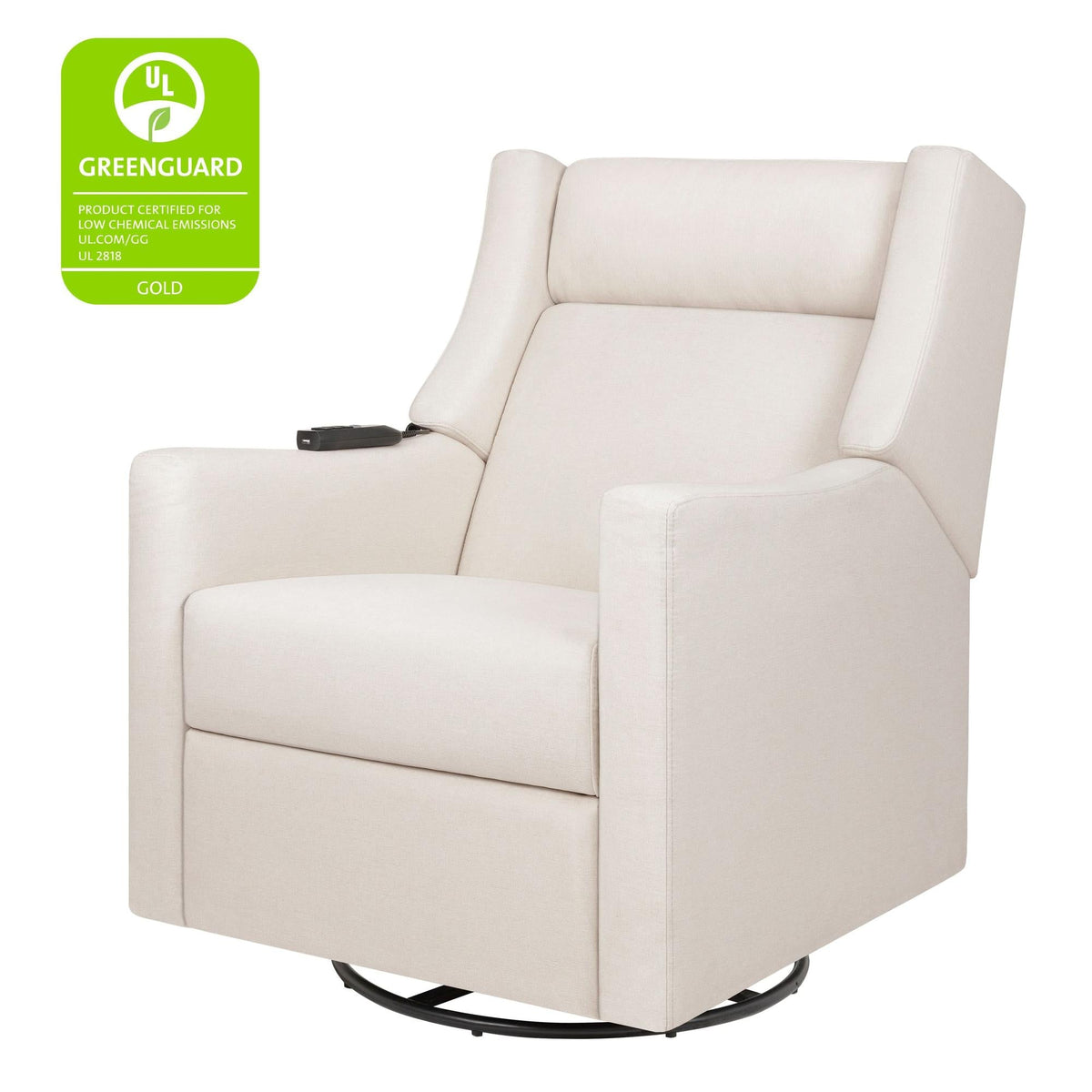 BabylettoBabyletto Kiwi Deluxe Power Recliner & Swivel Glider with Heat and MassageBabysupermarket