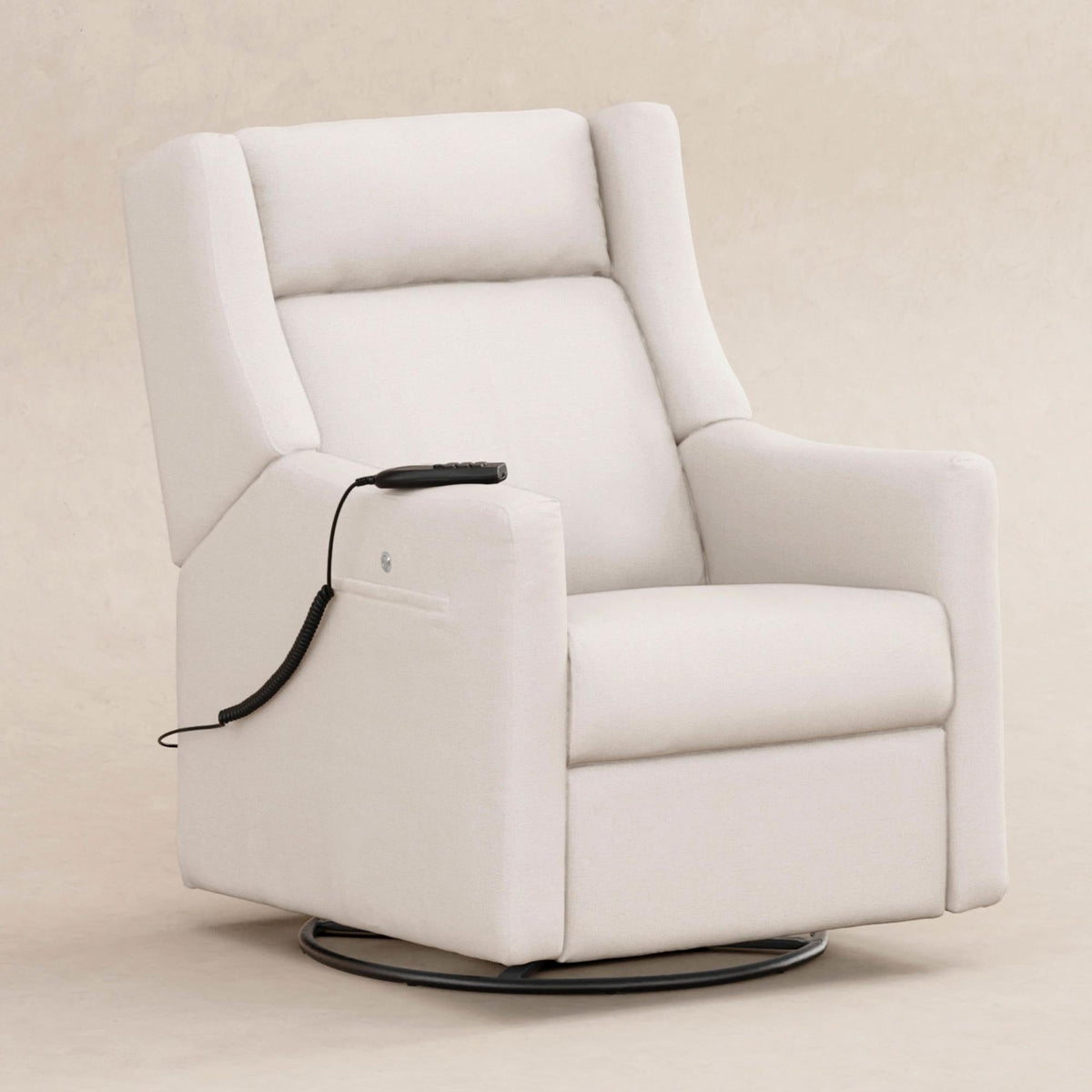 BabylettoBabyletto Kiwi Deluxe Power Recliner & Swivel Glider with Heat and MassageBabysupermarket