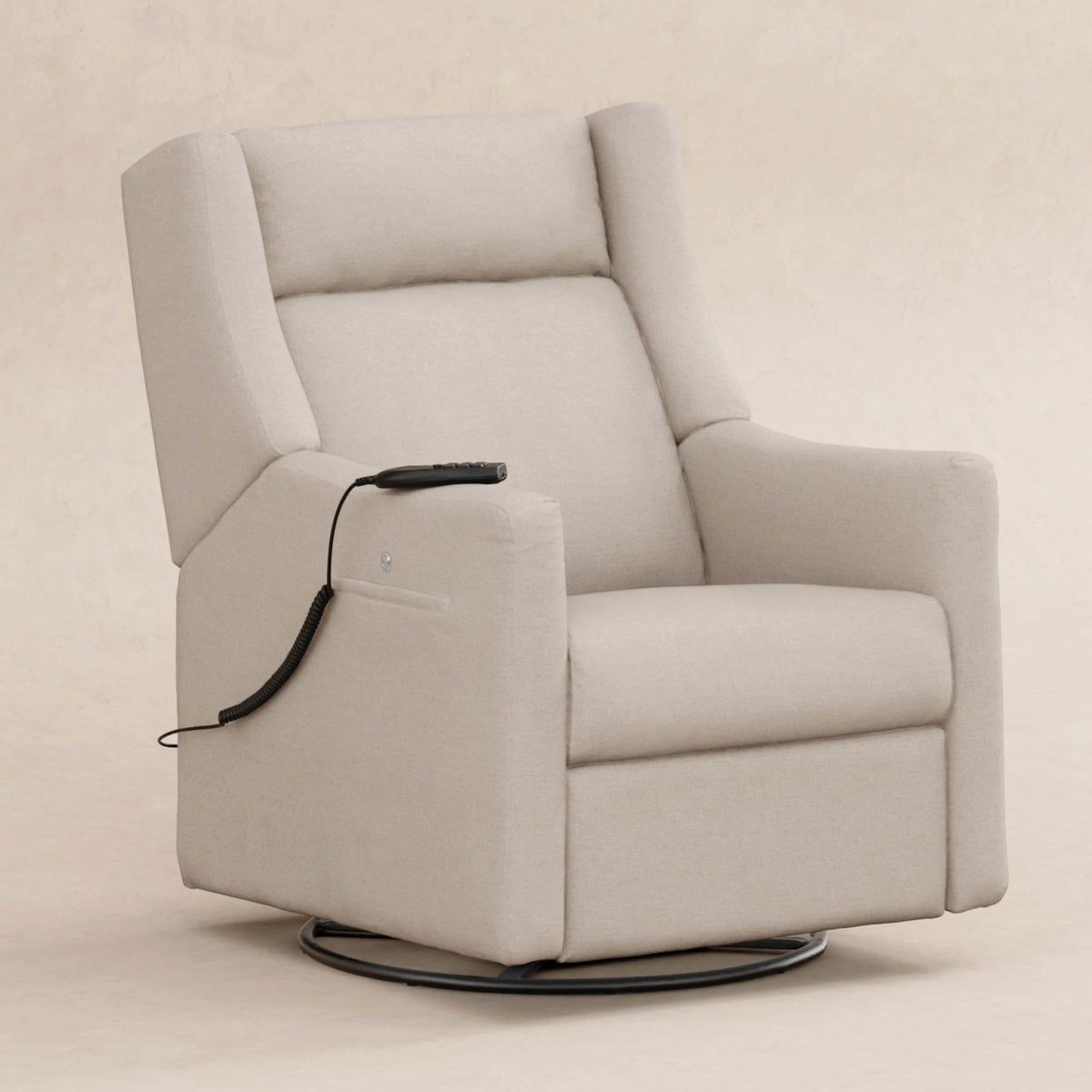 BabylettoBabyletto Kiwi Deluxe Power Recliner & Swivel Glider with Heat and MassageBabysupermarket