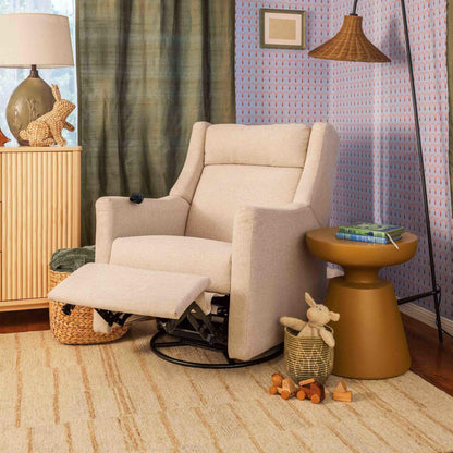 BabylettoBabyletto Kiwi Deluxe Power Recliner & Swivel Glider with Heat and MassageBabysupermarket