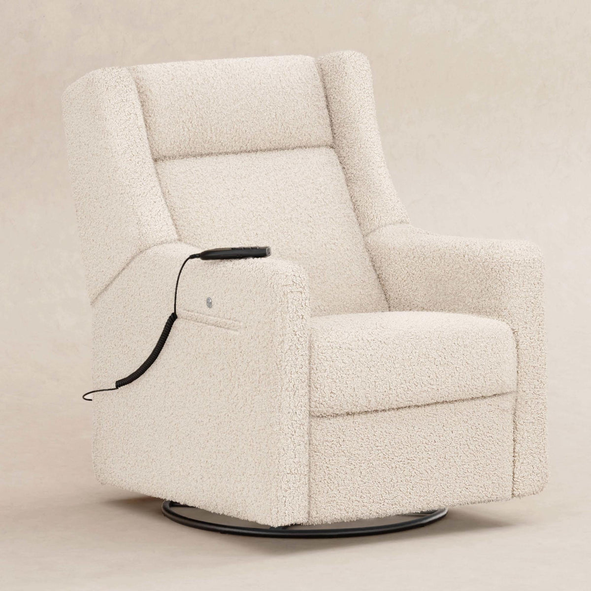 BabylettoBabyletto Kiwi Deluxe Power Recliner & Swivel Glider with Heat and MassageBabysupermarket
