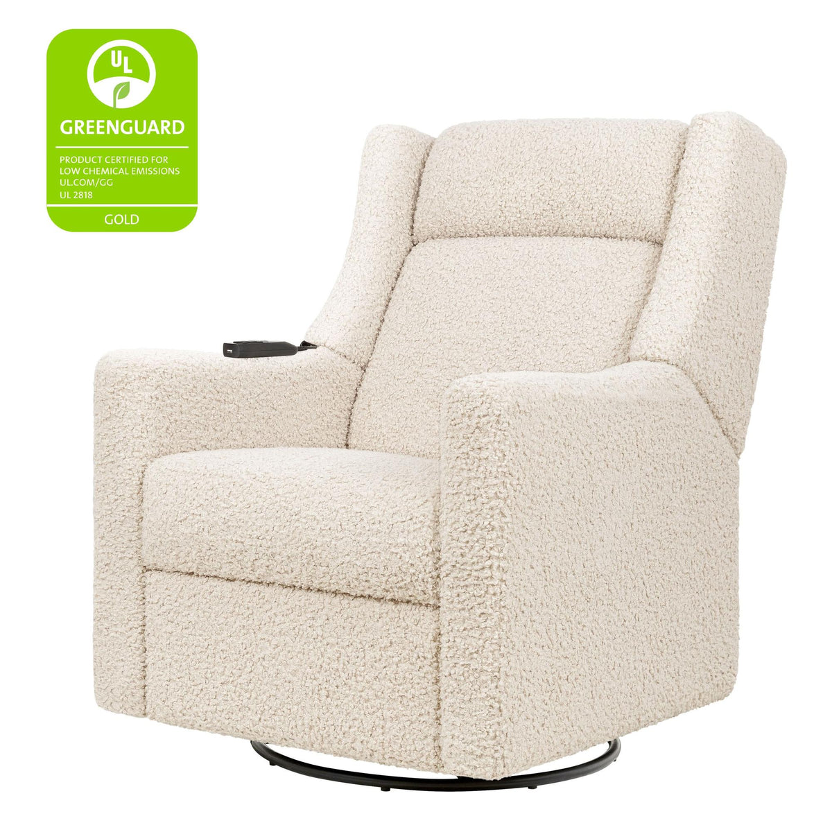 BabylettoBabyletto Kiwi Deluxe Power Recliner & Swivel Glider with Heat and MassageBabysupermarket