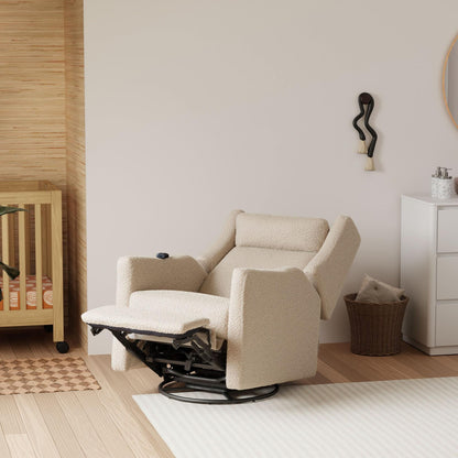 BabylettoBabyletto Kiwi Deluxe Power Recliner & Swivel Glider with Heat and MassageBabysupermarket