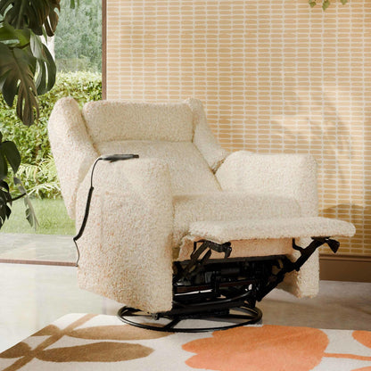 BabylettoBabyletto Kiwi Deluxe Power Recliner & Swivel Glider with Heat and MassageBabysupermarket